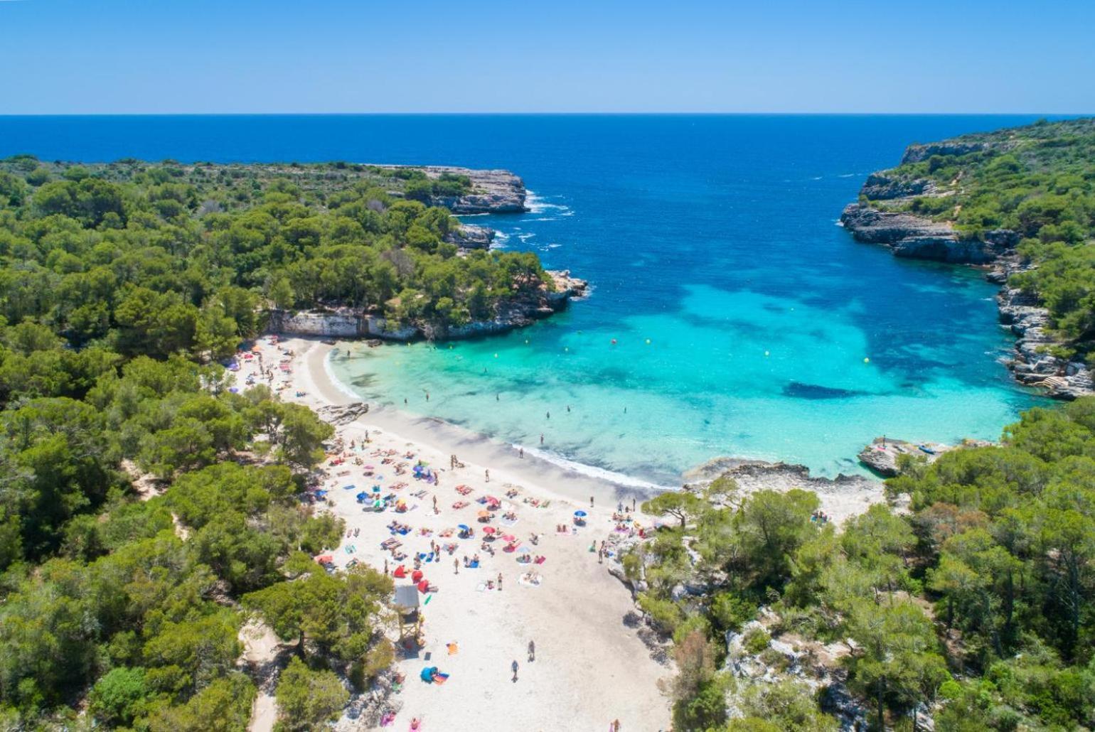 Villa Palmera Cala En Porter  Buitenkant foto