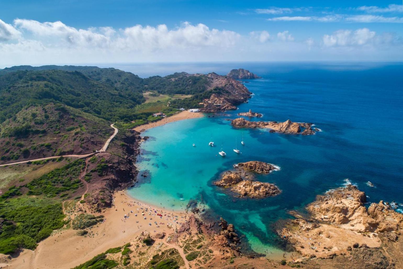 Villa Palmera Cala En Porter  Buitenkant foto