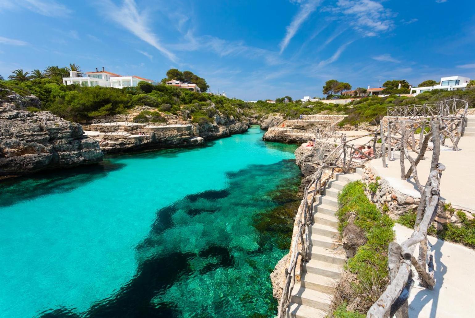 Villa Palmera Cala En Porter  Buitenkant foto