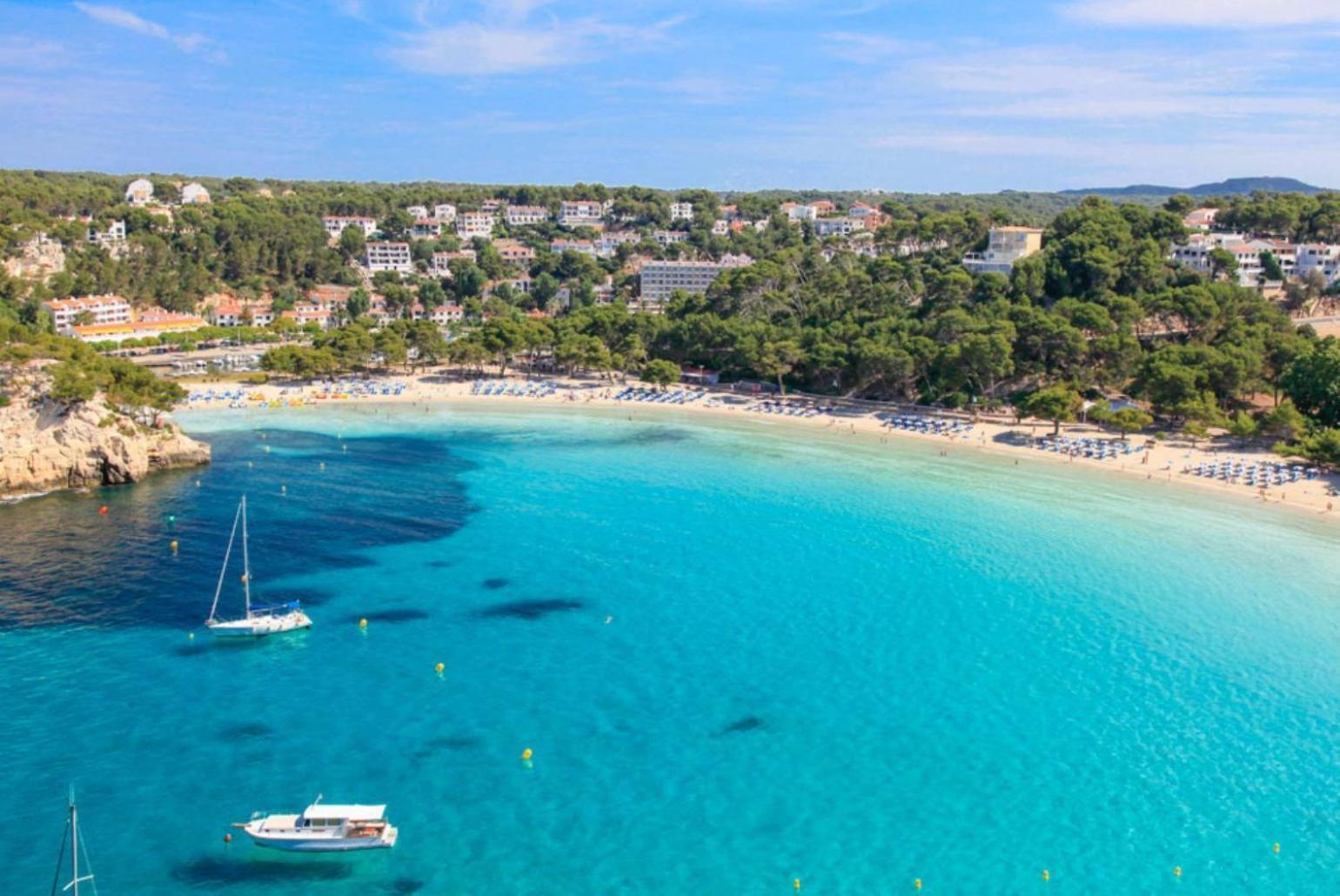 Villa Palmera Cala En Porter  Buitenkant foto